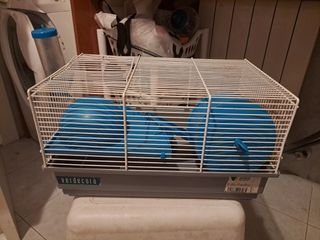 Jaula hamster y accesorios