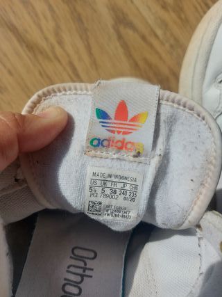 Zapatillas Sneakers ADIDAS T 38. Rainbow