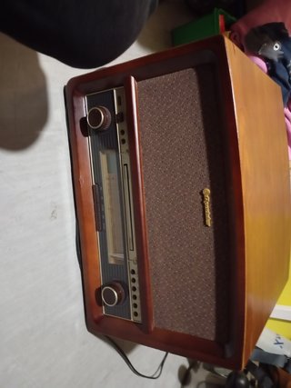 Tocadiscos con radio