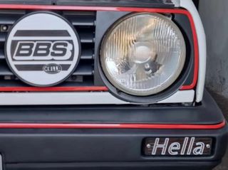 Tapa de luz redonda para golf mk2