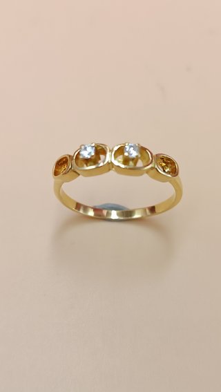Anillo de oro de 18kt.