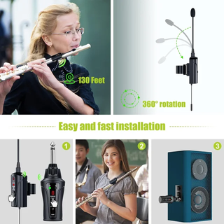 Micrófono inalámbrico para flauta ACEMIC