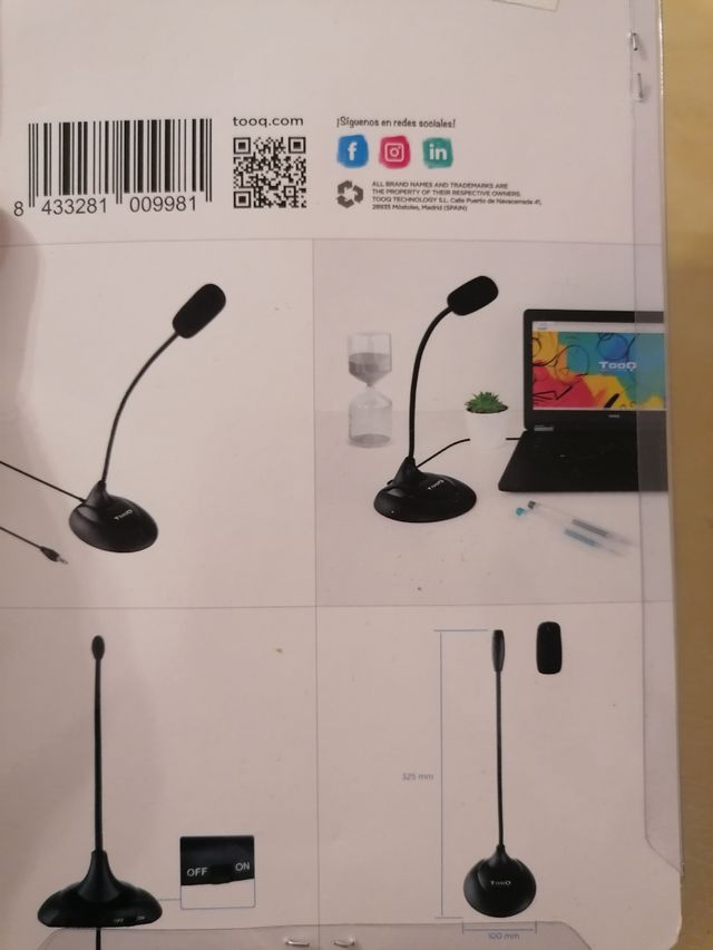 Micrófono para ordenador