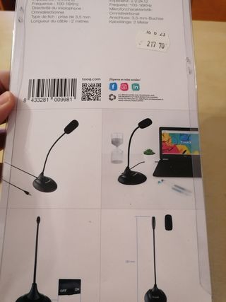 Micrófono para ordenador