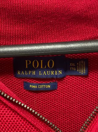Jersey cremallera cuello alto Ralph Lauren