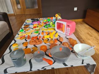 LOTE COCINITAS + CAZUELAS + MICROONDAS