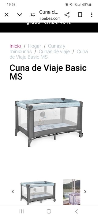 Cuna de viaje