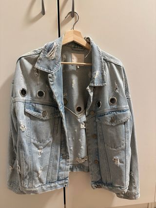 Cazadora vaquera Zara t. M