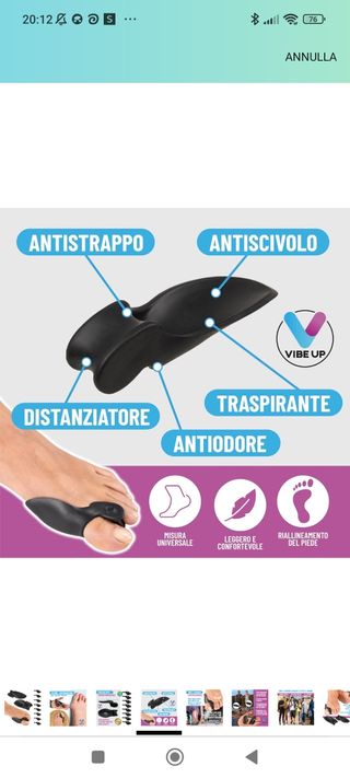 🦶🏼correttore alluce valgo👣