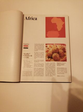 Libro COCINA INTERNACIONAL (1975).