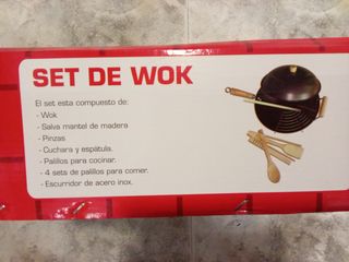 Set sartén Wok Nuevo