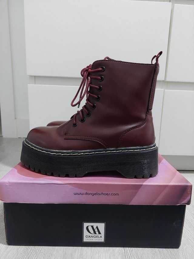 Botas burdeos