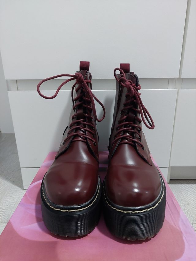 Botas burdeos