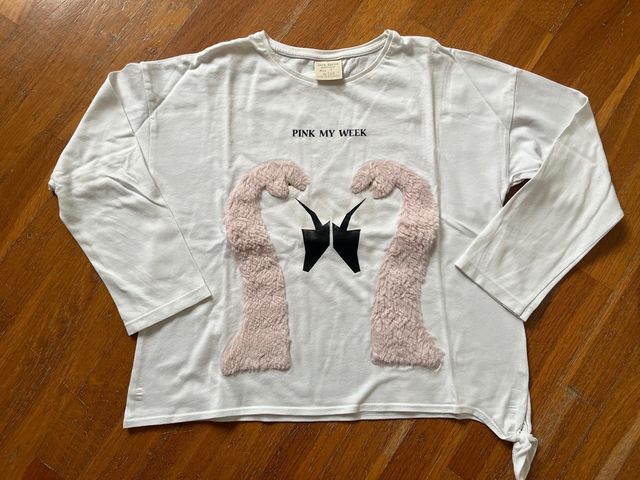 Conjunto niña flamencos