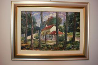 Dipinto a olio di Tommaso Basti