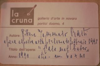 Dipinto a olio di Tommaso Basti