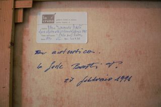 Dipinto a olio di Tommaso Basti