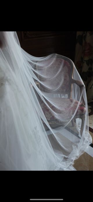 Vestido de novia impecable y salido de tintoreria