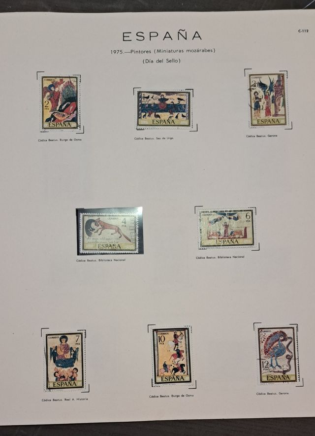 FRANCOBOLLI DELLA SPAGNA 1975/1976