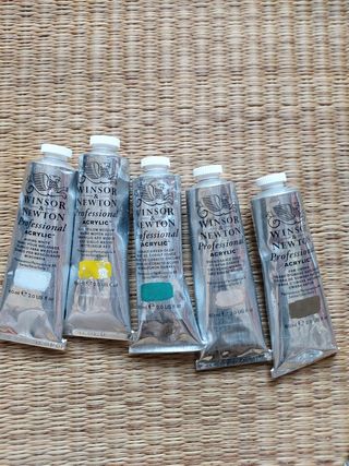 Acrilicos Winsor & Newton ed Profesional NUEVOS