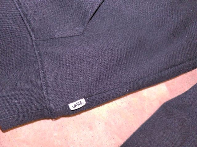 Sudadera negra niño/a Vans