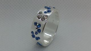Sortija Silver Waves – Talla 8 USA
