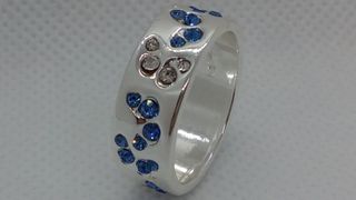 Sortija Silver Waves – Talla 8 USA