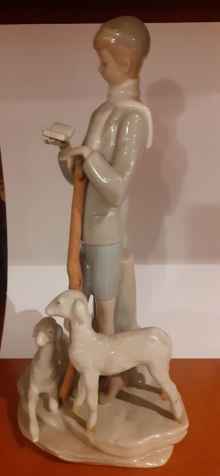 Figurita de pastor de Lladro