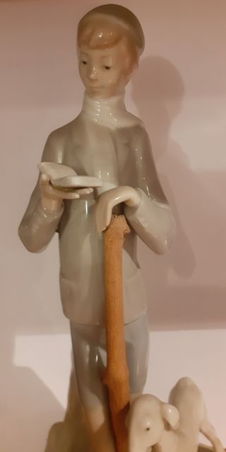 Figurita de pastor de Lladro