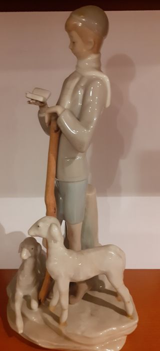 Figurita de pastor de Lladro