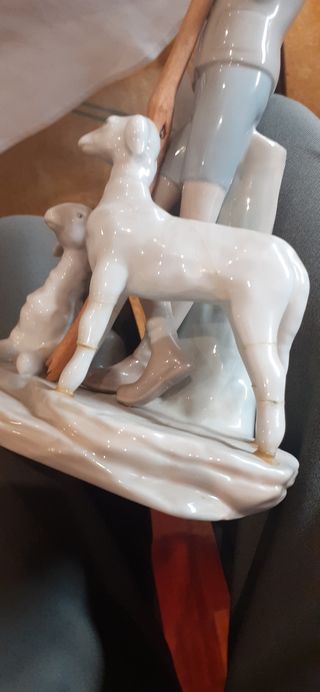 Figurita de pastor de Lladro