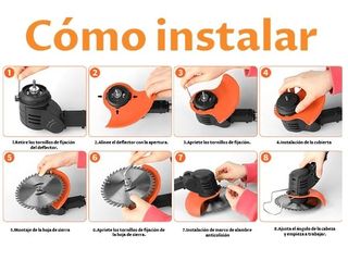 Desbrozadora electrica, Desbrozadora