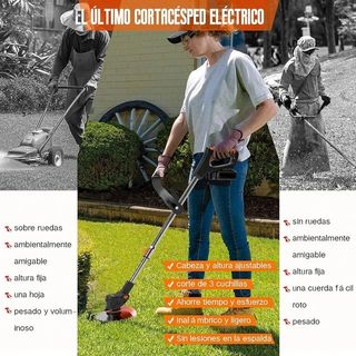 Desbrozadora electrica, Desbrozadora