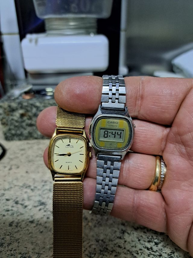 Casio y Lotus de señorita.