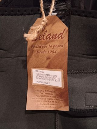 Vadeador NUEVO Seland Fishing Avafield