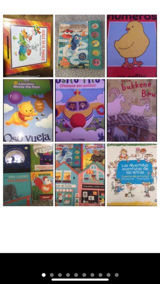 Cuentos variados desde 0,50