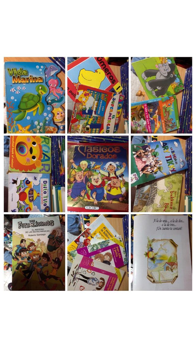 Cuentos variados desde 0,50