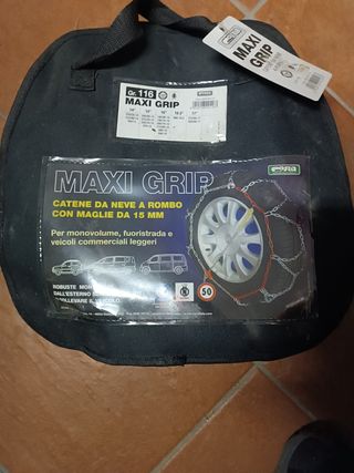 Catene da neve 15mm NUOVE 