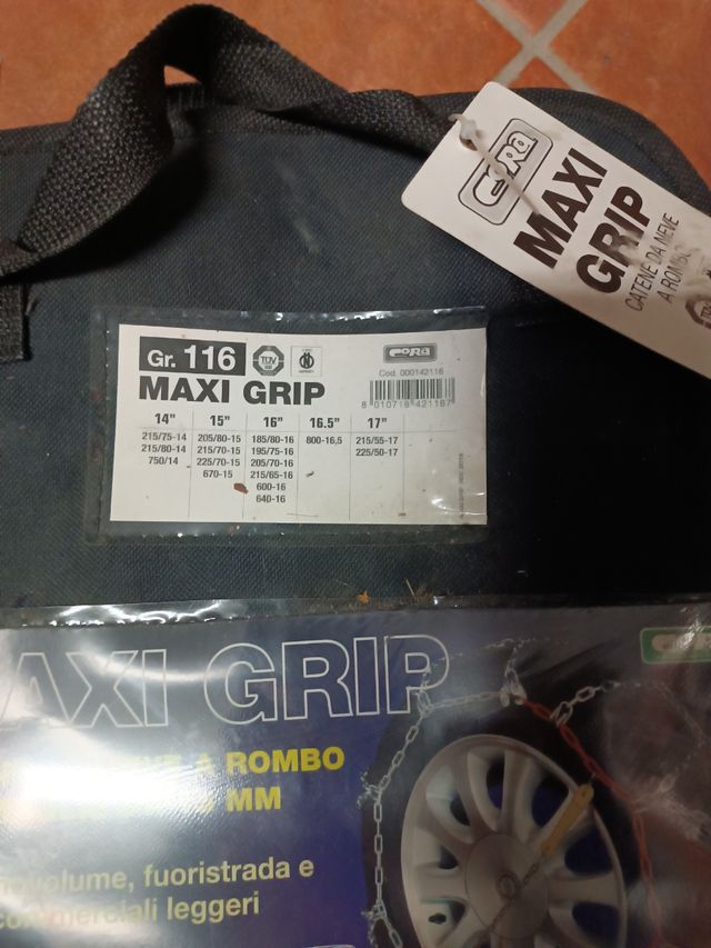 Catene da neve 15mm NUOVE 