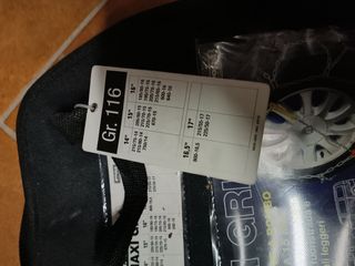 Catene da neve 15mm NUOVE 