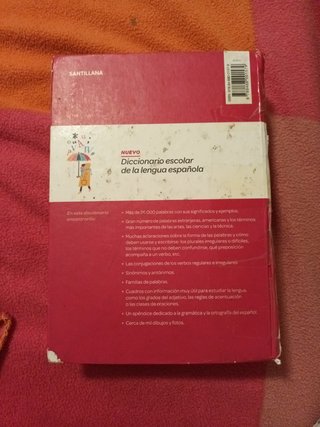 NUEVO DICCIONARIO ESCOLAR DE LA LENGUA ESPAÑOLA ( DE 3 A 6 Primaria) SANTILLANA (Spanish Edition)