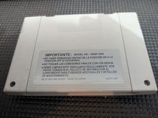 Terranigma Super NES PAL ESP