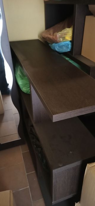 2 muebles librerías - estanterías