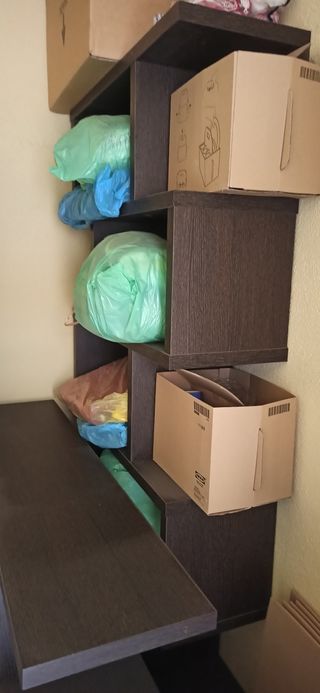 2 muebles librerías - estanterías