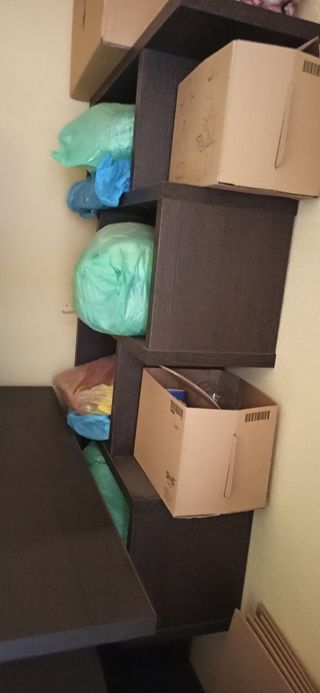 2 muebles librerías - estanterías