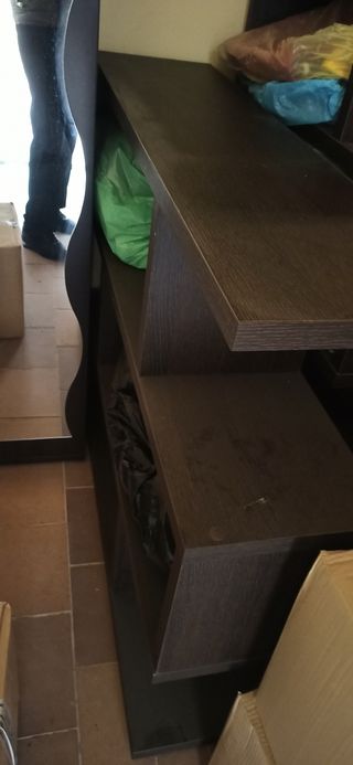 2 muebles librerías - estanterías