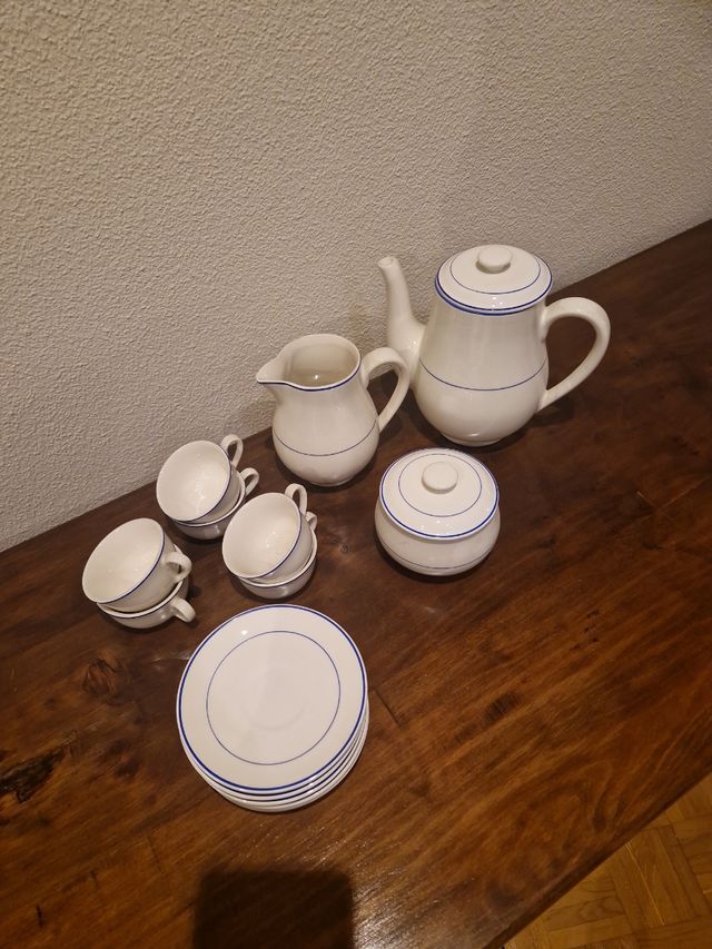 Juego de cafe porcelana
