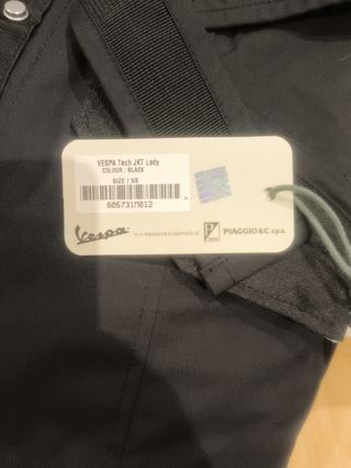 Chaqueta de moto mujer xs marca vespa