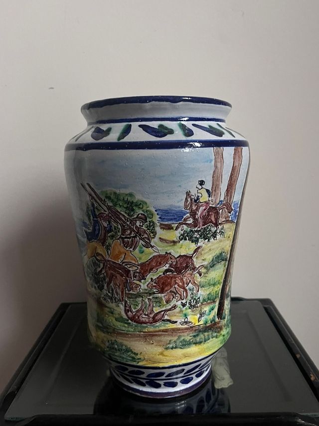 Jarrón hecho a mano