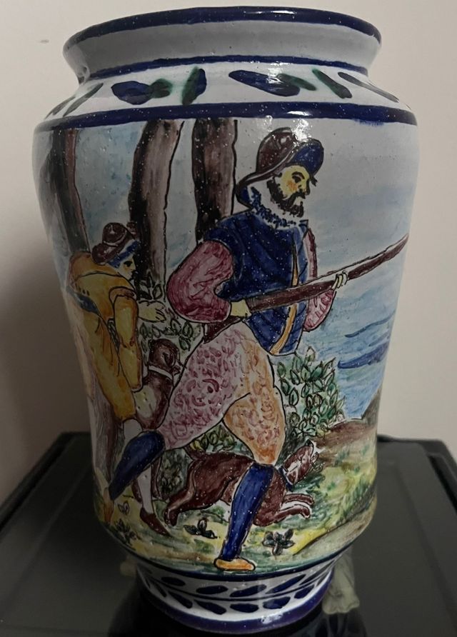 Jarrón hecho a mano